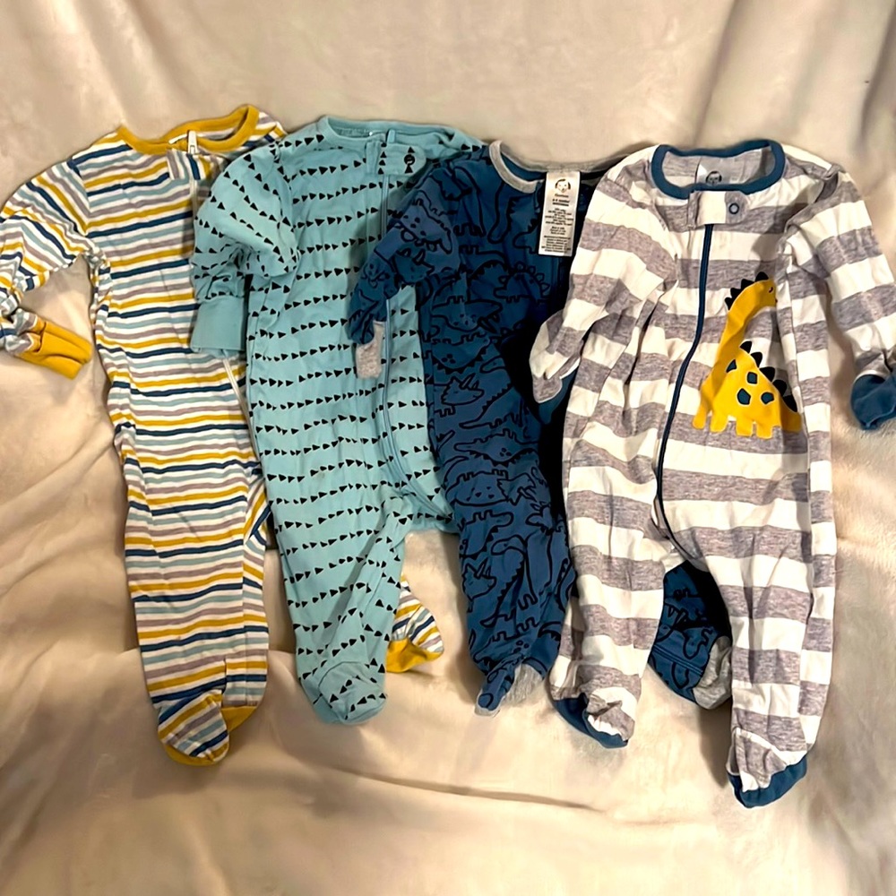 Gerber 4 piece sleeper set 0-3 months